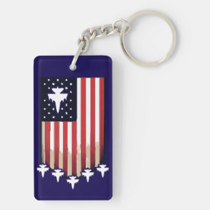 American Flag 4th of July-65079 Key Ring