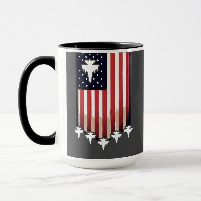 American Flag 4th of July-65079 Mug (Left)