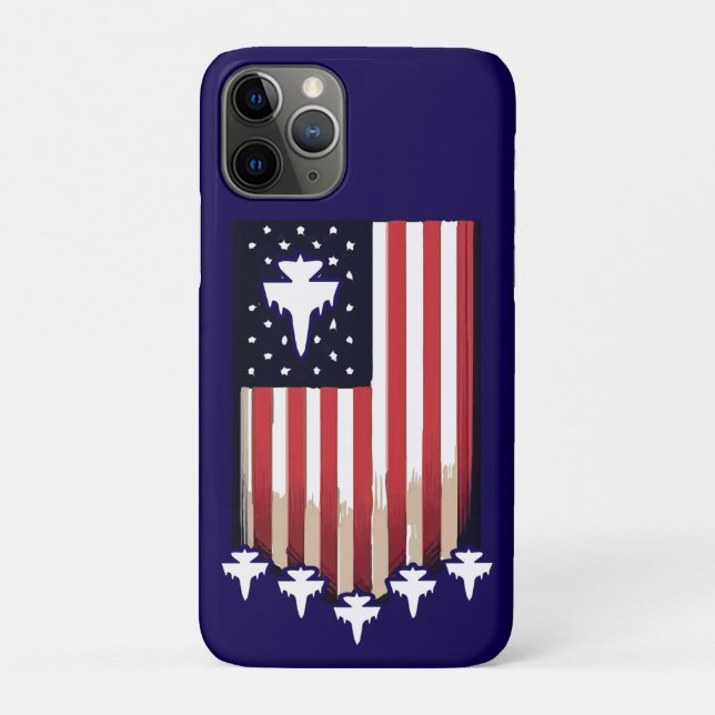 American Flag 4th of July Case-Mate iPhone Case (Back)