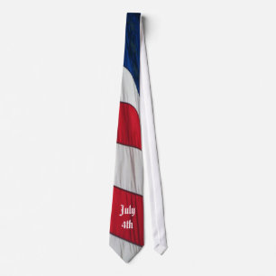 American Flag - 4th of July Tie