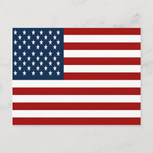 American Flag (50 Stars) Postcard