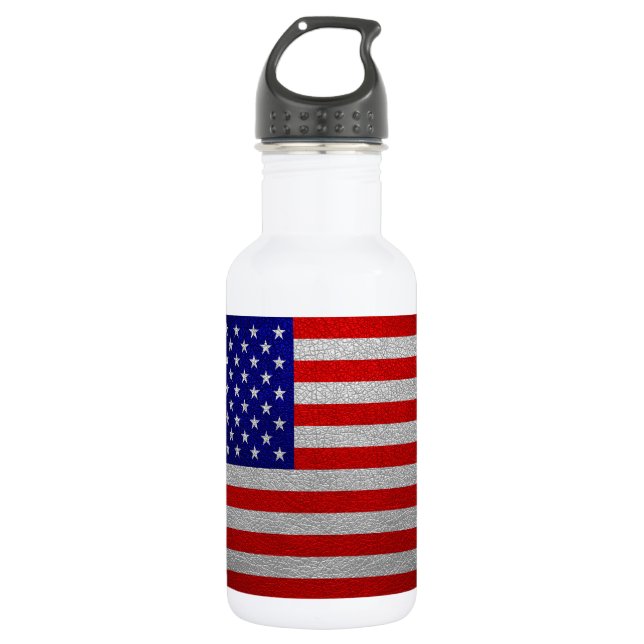 American Flag 532 Ml Water Bottle (Front)