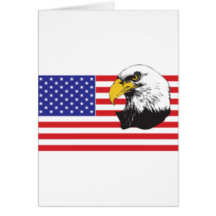 American Flag and Eagle