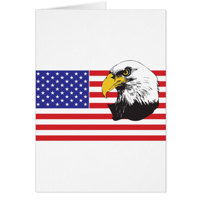 American Flag and Eagle (Front)