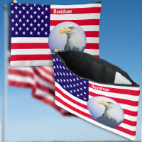 American Flag And Eagle