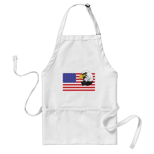 American Flag and Eagle Standard Apron (Front)