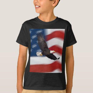 American flag and eagle T-Shirt