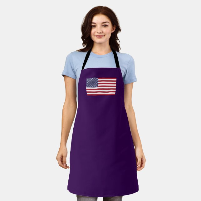 American Flag  Apron (Worn)