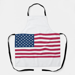 American flag apron