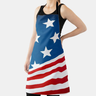 American Flag Apron