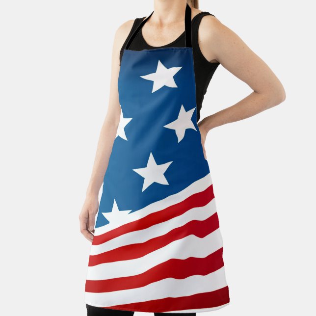 American Flag Apron (Insitu)