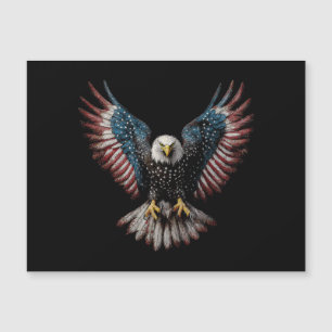 American Flag Bald Eagle 4th of July USA Patriotic
