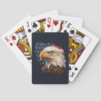 American Flag Bald Eagle
