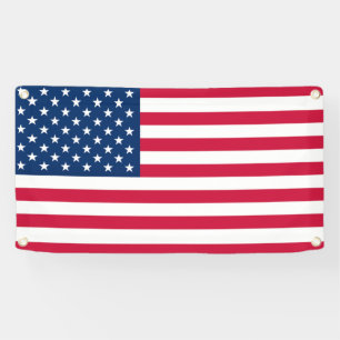 American Flag Banner - USA - Patriotic