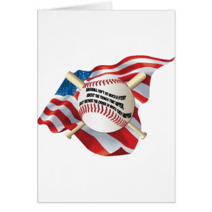American Flag Baseball