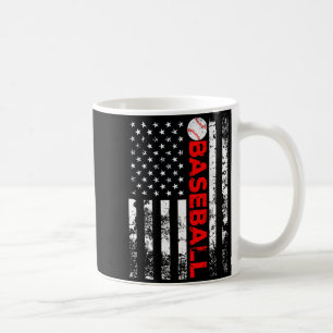 American Flag Baseball Team T Shirt_1  Coffee Mug