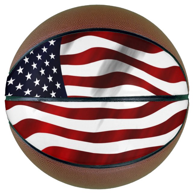 American Flag Basketball (Front)
