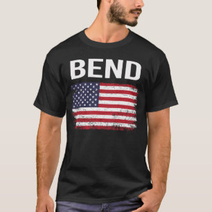 American Flag Bend T-Shirt