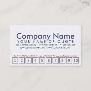 american flag blur punch card