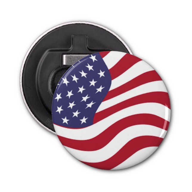 AMERICAN FLAG BOTTLE OPENER (Front)