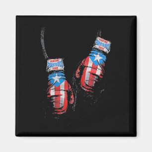 American Flag Boxing Usa Gloves Gym Boxer Fitness  Magnet