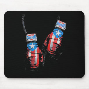 American Flag Boxing Usa Gloves Gym Boxer Fitness Mouse Pad