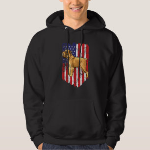 American Flag Brussels Griffon 4th Of July Usa Hoodie