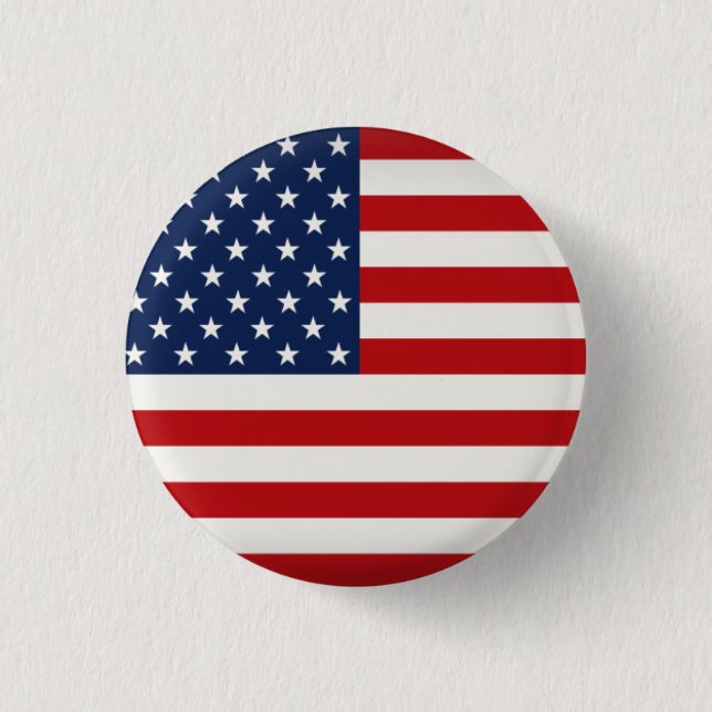 American Flag Button (Front)