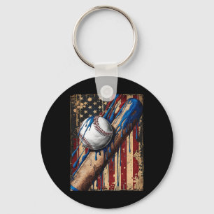 American Flag Bysebyll Apparel - Bysebyll  Key Ring