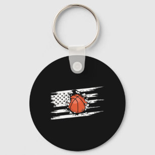 American Flag Bysketbyll Apparel - Bysketbyll 1 Key Ring