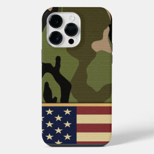 American Flag Camo iPhone Case