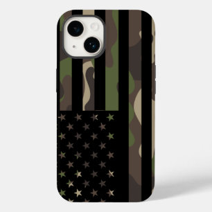 American Flag Camouflage Camo Patriotic USA Case-Mate iPhone 14 Case