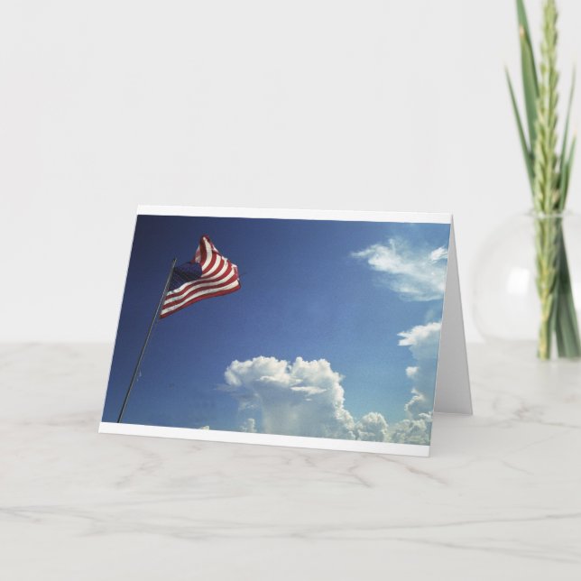 American Flag Card (Front)