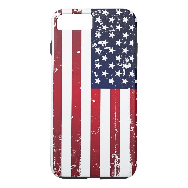 American Flag Case-Mate iPhone Case (Back)