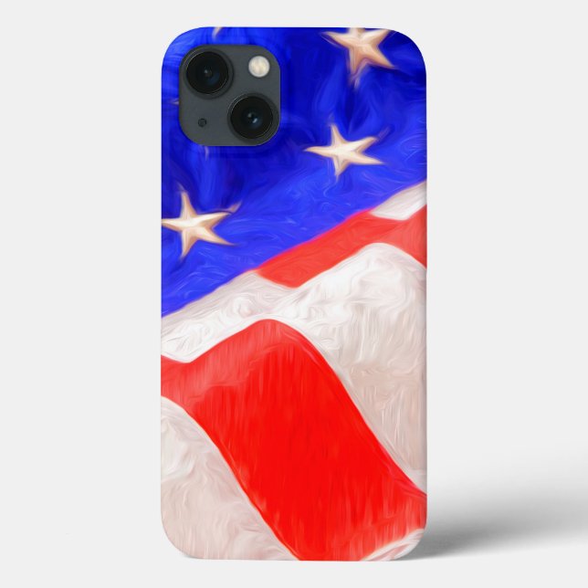 American Flag Case-Mate iPhone Case (Back)
