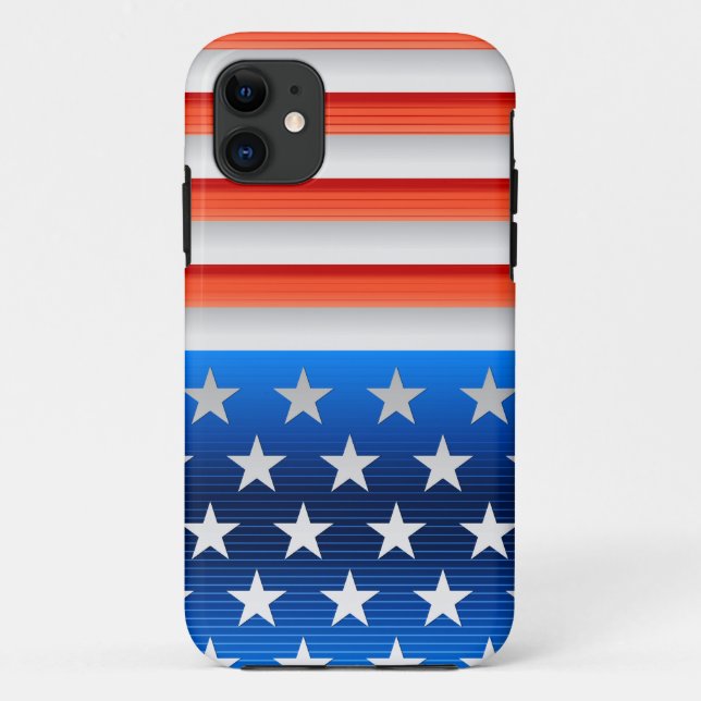 American Flag Case-Mate iPhone Case (Back)