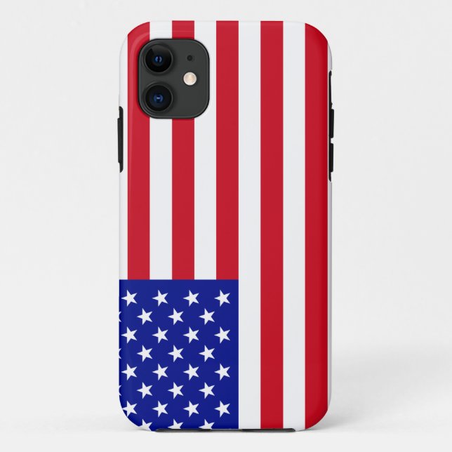 American Flag Case-Mate iPhone Case (Back)
