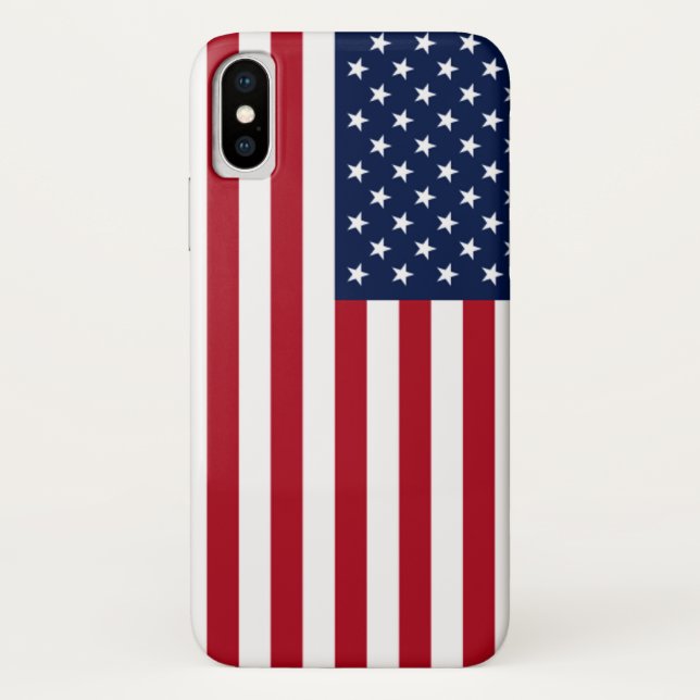 American Flag Case-Mate iPhone Case (Back)