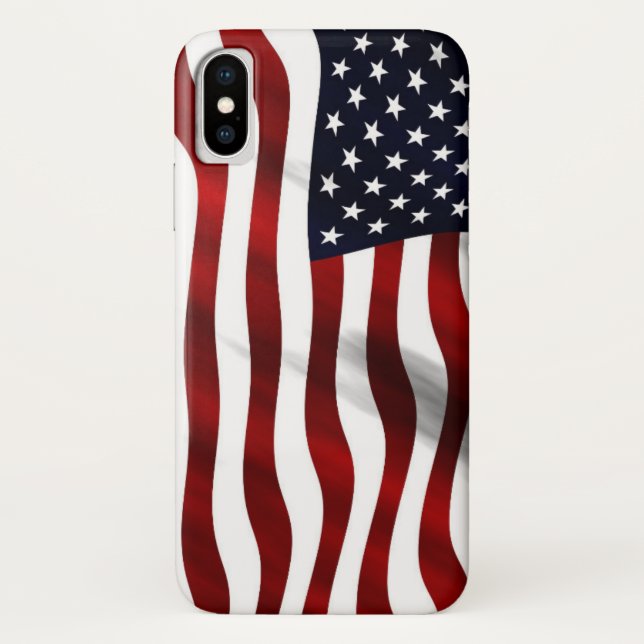 American Flag Case-Mate iPhone Case (Back)