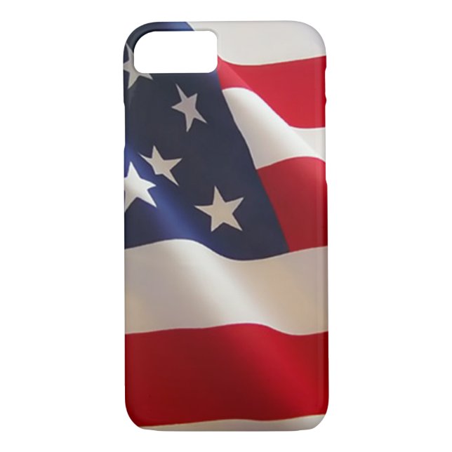 American Flag Case-Mate iPhone Case (Back)