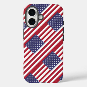 American Flag iPhone 16 Case