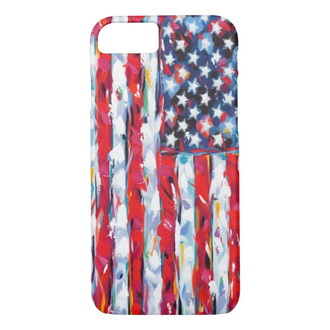 American Flag Case-Mate iPhone Case (Back)