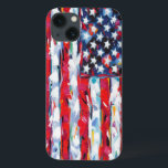 American Flag iPhone 13 Case<br><div class="desc">American Flag. Artist: Carolee Vitaletti. Image ID: 156057GG.</div>