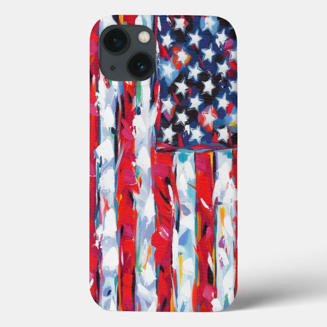 American Flag Case-Mate iPhone Case (Back)
