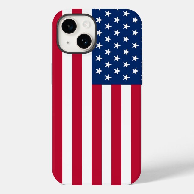 American Flag Cell Phone Case (Back)