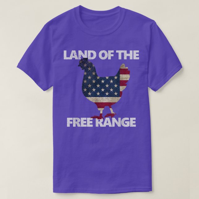 American Flag Chicken SHIRT USA Funny Gift 4th of  (Design Front)