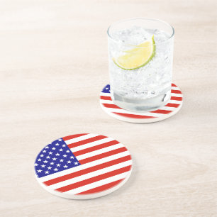 AMERICAN FLAG COASTER