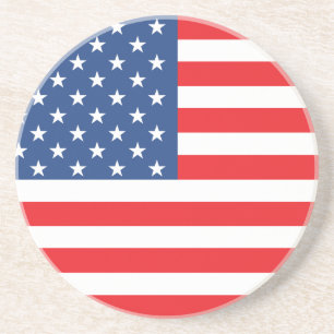 American Flag Coaster