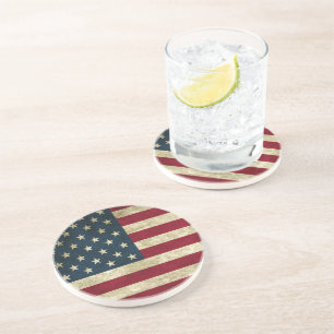 American Flag Coaster