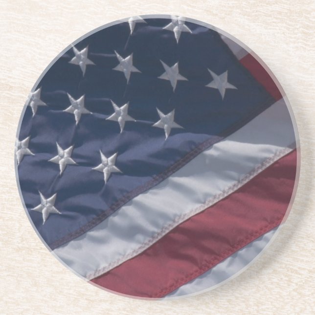 American flag. coaster (Front)